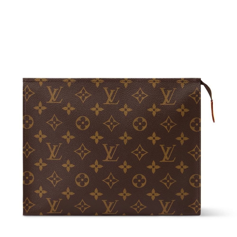 Louis Vuitton Toiletry Monogram Pouch 26 Brown Canvas